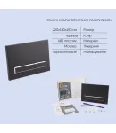 Готовое решение Qtap для ванной комнаты: подвесной унитаз  Swan Rimless 520х360х320 + комплект инсталляции Nest 4 в 1 (линейная клавиша Black mat) фото - 5