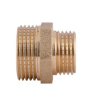 З'єднання різьбове - ніпель латунний редукційний 1/2″ х 3/4″ (жовт) SD4081520 SD Plus фото - 4