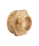 Ніпель латунний перехідний SD Plus 1 1/2″ x 1″ із зовнішньою різьбою — фото 3