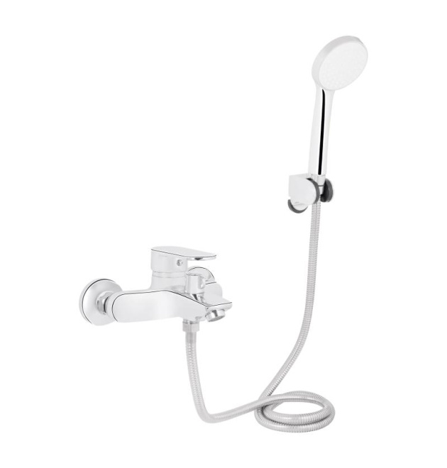 Смеситель для ванны Lidz Tani 0061 (c душевым гарнитуром) (k40) LDTAN0061CRM44963 Chrome фото - 1