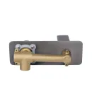 Qtap Slavonice Смеситель для раковины скрытого монтажа Gunmetal Black PVD (k35) QTSLA273GMB45920 — фото 5