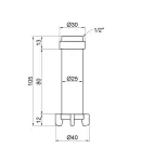 Фільтрувальний картридж Standart для самопромивного фільтра 1/2″ і 3/4″ Thermo Alliance — фото 2