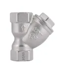 Косой никелированный фильтр грубой очистки воды Thermo Alliance Forte 1/2″ВВ — фото 3