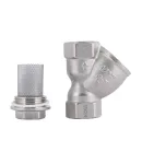 Косой никелированный фильтр грубой очистки воды Thermo Alliance Forte 1/2″ВВ — фото 6