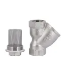 Косой никелированный фильтр грубой очистки воды Thermo Alliance Forte 1″ВВ — фото 6