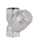 Косой никелированный фильтр грубой очистки воды Thermo Alliance Forte 1 1/4″ВВ — фото 4