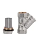 Фільтр грубого очищення 1/2″ ВВ, нікельований, косий, для води Thermo Alliance Standart — фото 6