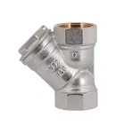 Фільтр грубого очищення Thermo Alliance Standart 1 1/4″ ВВ, нікельований, косий, для води — фото 5