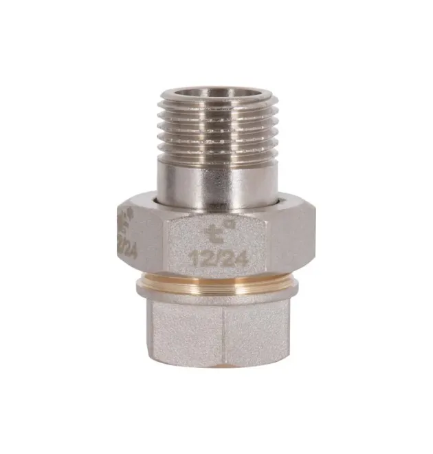 Thermo Alliance Standart Сгон-американка 1/2″ВН никель, прямой TAS190W15 фото - 1