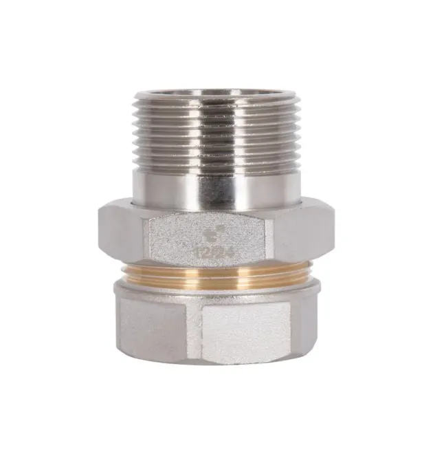 Thermo Alliance Standart Сгон-американка 1 1/4″ВН никель, прямой TAS190W32 фото - 1