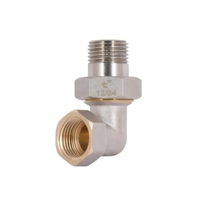 Thermo Alliance Standart Сгон-американка 1/2″ВН никель, угловой TAS191W15 фото - 1