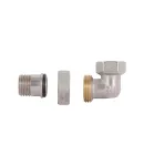 Thermo Alliance Standart Сгон-американка 1/2″ВН никель, угловой TAS191W15 фото - 6