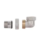 Thermo Alliance Standart Сгон-американка 3/4″ВН никель, угловой TAS191W20 фото - 6