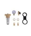 Самопромивний фільтр тонкого очищення Thermo Alliance Standart 1/2″ з манометром і пластиковою колбою — фото 6