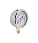 Манометр гліцериновий Forte d63 мм, 1/4″З, нижнє підключення, 0–10 бар, латунь Thermo Alliance Forte — фото 4
