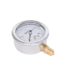 Манометр гліцериновий d63 мм, 1/4″З, нижнє підключення, 0–16 бар, латунь, Thermo Alliance Forte — фото 5