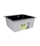 Мойка для кухни интегрированная Decor Black PVD Honeycomb Lidz Handmade H5050HB 2,5/0,5 мм фото - 4