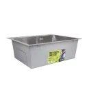 Интегрированная кухонная мойка Decor Honeycomb Lidz Handmade H6050H 2,5/0,5 мм — фото 4
