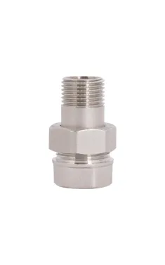 Thermo Alliance Forte Сгон-американка прямой под плоскую прокладку 1/2″ВН никель TAFG190W15