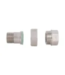Згін-американка Forte 1/2″ВЗ нікельований, прямий, під плоску прокладку TAFG190W15 Thermo Alliance фото - 7