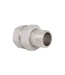 Згін-американка Forte 3/4″ВЗ нікельований, прямий, під плоску прокладку TAFG190W20 Thermo Alliance фото - 4