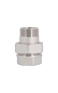 Thermo Alliance Forte Сгон-американка прямой под плоскую прокладку 1″ВН никель TAFG190W25