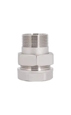 Thermo Alliance Forte Сгон-американка прямой под плоскую прокладку 1 1/4″ВН никель TAFG190W32