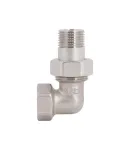 Згін-американка Forte 1/2″ВЗ нікельований, кутовий, під плоску прокладку TAFG191W15 Thermo Alliance фото - 3