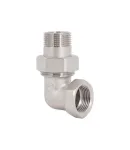 Згін-американка Forte 3/4″ВЗ нікельований, кутовий, під плоску прокладку TAFG191W20 Thermo Alliance фото - 5