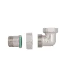 Згін-американка Forte 3/4″ВЗ нікельований, кутовий, під плоску прокладку TAFG191W20 Thermo Alliance фото - 7