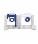 Корпус ручки 125х99х68 мм White для інсталяції Standard QTSTD167W49814 Qtap фото - 2