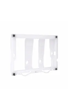 Qtap Рамка крепления кнопки смыва 229х20х150 мм White для инсталляции Standard QTSTD167W49821