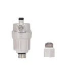 Автоматичний повітровідвідник Thermo Alliance Forte 1/2″З, латунь, нікельований, із запірним клапаном — фото 3