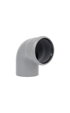 Коліно HT-System PLUS d110×87°, з ППР для каналізаційних труб Ostendorf-OSMA