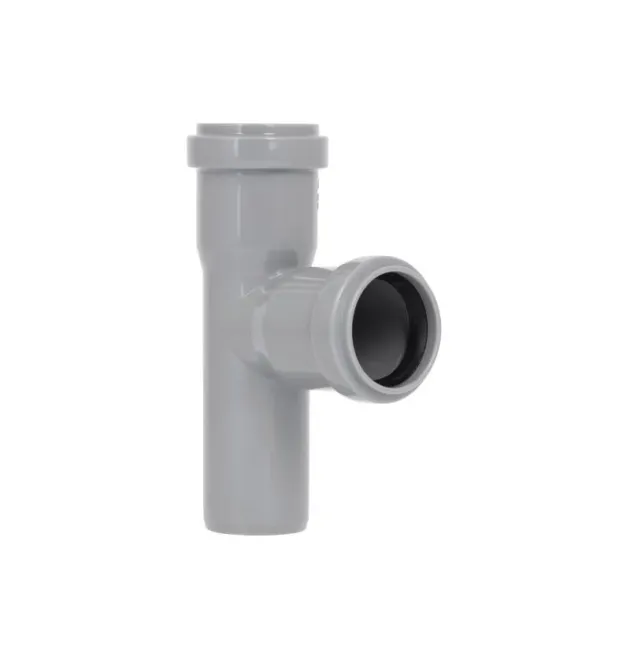 Трійник HT-System PLUS d32/32/32×87°, з ППР для каналізаційних труб Ostendorf-OSMA фото - 1