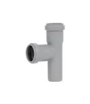 Трійник HT-System PLUS d32/32/32×87°, з ППР для каналізаційних труб Ostendorf-OSMA фото - 3
