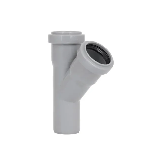 Трійник HT-System PLUS d40/40/40×45°, з ППР для каналізаційних труб Ostendorf-OSMA фото - 1