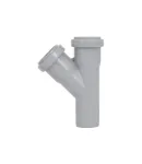 Трійник HT-System PLUS d40/40/40×45°, з ППР для каналізаційних труб Ostendorf-OSMA фото - 4