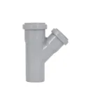 Трійник HT-System PLUS d50/40/50×45°, з ППР для каналізаційних труб Ostendorf-OSMA фото - 4