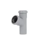 Трійник HT-System PLUS d50/50/50×67°, з ППР для каналізаційних труб Ostendorf-OSMA фото - 3