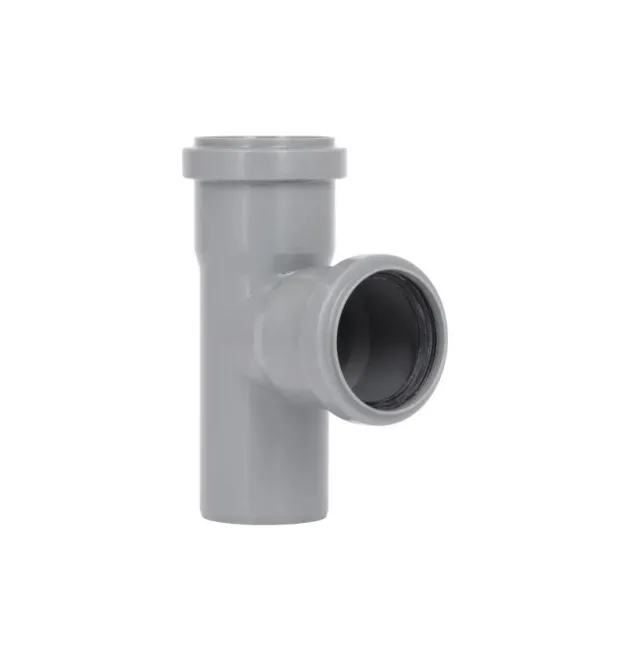 Трійник HT-System PLUS d50/50/50×87°, з ППР для каналізаційних труб Ostendorf-OSMA фото - 1
