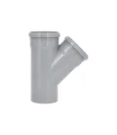Трійник HT-System PLUS d110/110/110×45°, з ППР для каналізаційних труб Ostendorf-OSMA фото - 4
