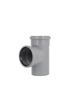Трійник HT-System PLUS d110/110/110×87°, з ППР для каналізаційних труб Ostendorf-OSMA