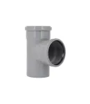 Трійник HT-System PLUS d110/110/110×87°, з ППР для каналізаційних труб Ostendorf-OSMA фото - 3