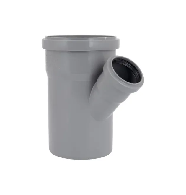 Трійник HT-System PLUS d110/50/110×45°, з ППР для каналізаційних труб Ostendorf-OSMA фото - 1