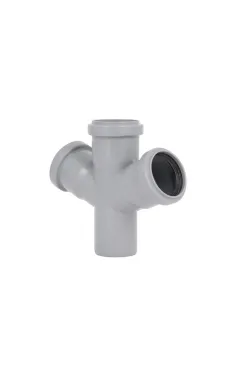 Хрестовина HT-System PLUS d50/50/50/50×67°, з ППР для каналізаційних труб Ostendorf-OSMA