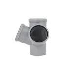 Хрестовина двоплощинна HT-System PLUS d110/110/110/110×67°, з ППР для каналізаційних труб Ostendorf-OSMA фото - 3