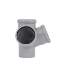 Хрестовина двоплощинна HT-System PLUS d110/110/110/110×67°, з ППР для каналізаційних труб Ostendorf-OSMA фото - 4