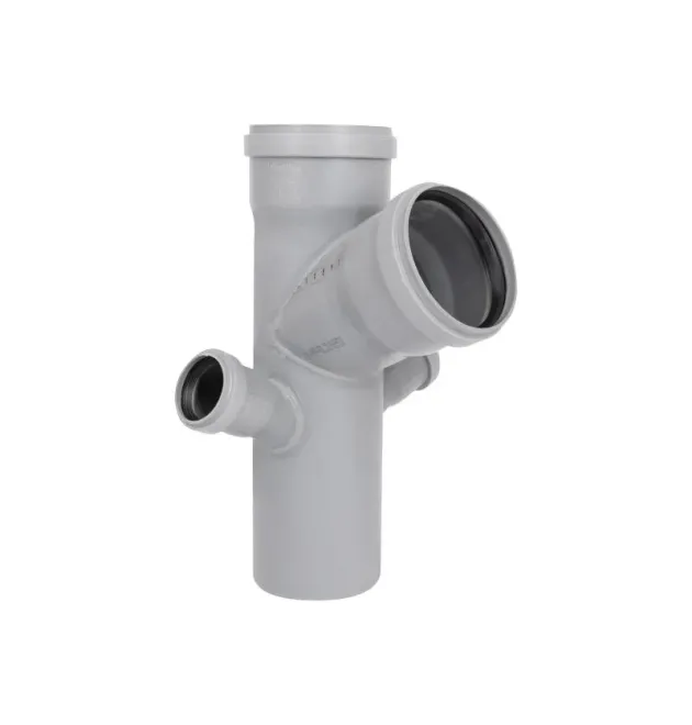 Хрестовина двоплощинна HT-System PLUS d110/110/110/50/50×67°, з ППР для каналізаційних труб Ostendorf-OSMA фото - 1