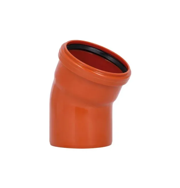 Коліно KG System d110×30°, з ПВХ для каналізаційних труб Ostendorf-OSMA фото - 1